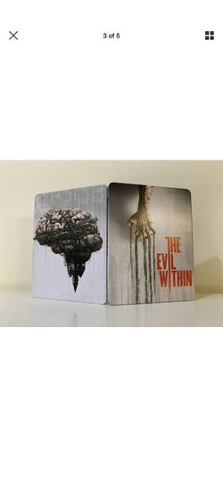 The Evil Within Custom Print Steelbook Case Only PS4/PS3/Xbox One
