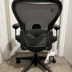 Brand New Herman Miller Aeron Remastered Office Chair Size b - Fully Loaded