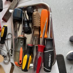 assorted screwdrivers