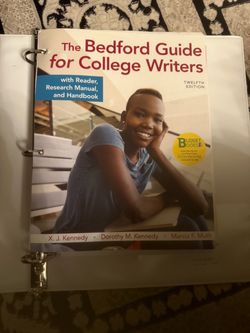 The Bedford Guide for college writers (twelfth edition)
