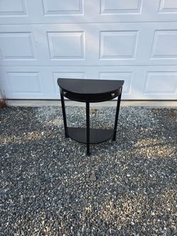 Half Moon console table