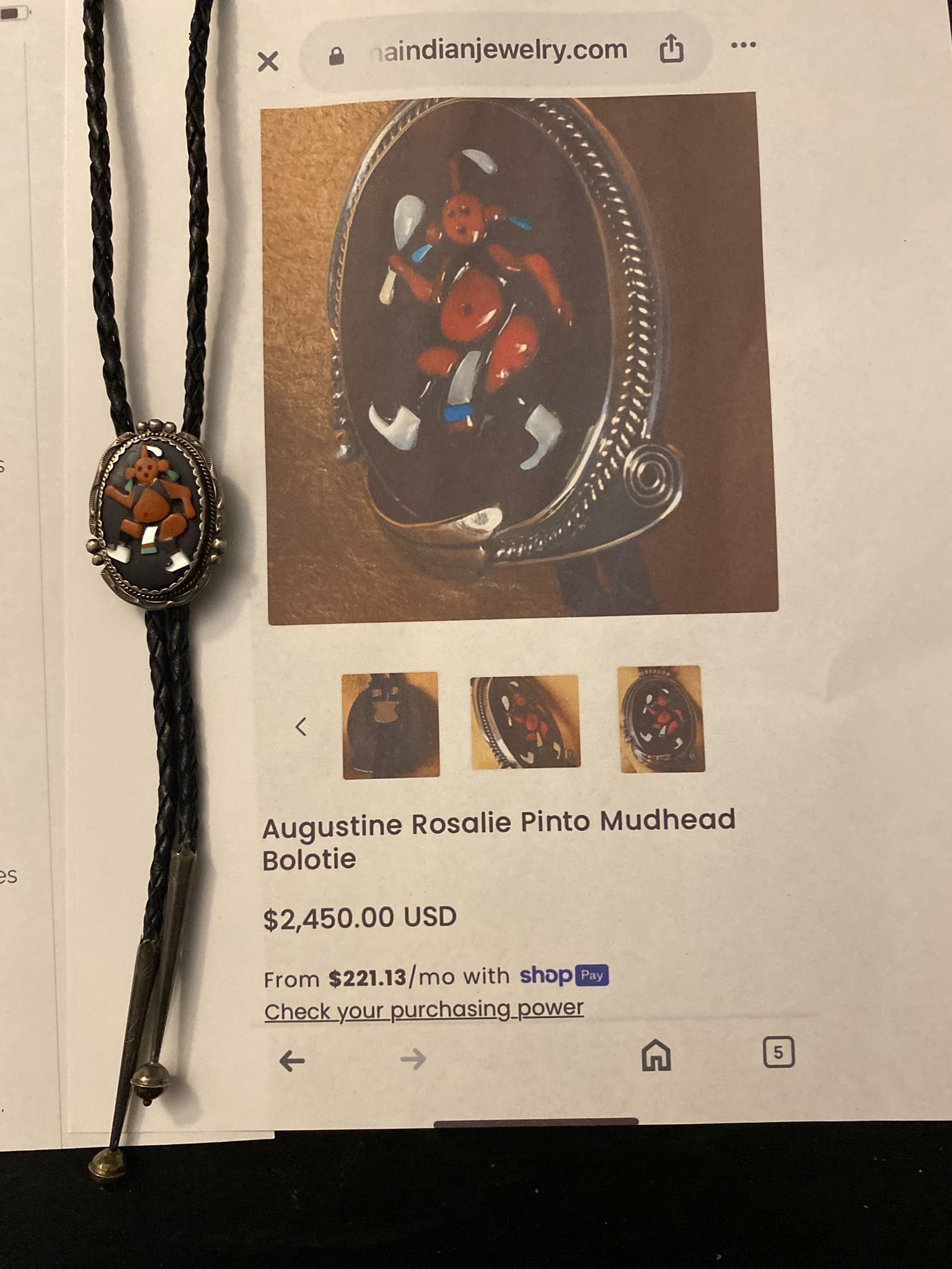 Bev. Estates (Zuni ) Indian Jewelry