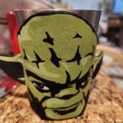 Small Stainless Steel Cup With Yoda Koozie
