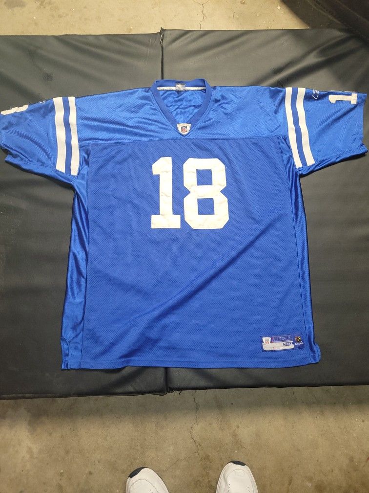 Collector NFL Jersey, Hall Of Fame quarterback Payton Manning, size 3XL REBOCK, GREAT CONDITION