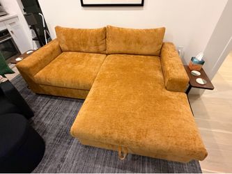 Joybird Holt Sectional with storage (like new)