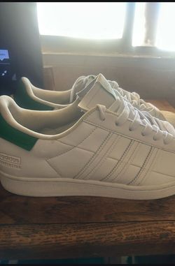 adidas Superstar Bold White Green