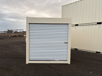 10 FOOT CUSTOM REFURBISHED W/ROLL UP DOOR 8’6 TALL SHIPPING CONTAINER,SHED,STORAGE,CONEX