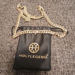 Cuben gold chain 26 inch