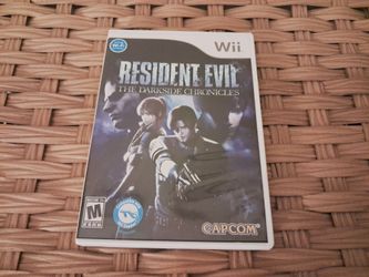 Nintendo Wii Resident Evil The Darkside Chronicles