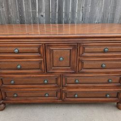 Solid Wood Dresser 