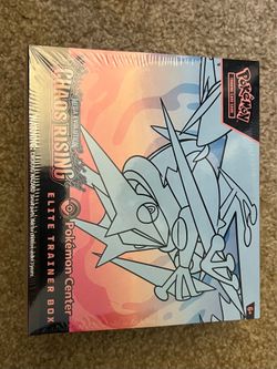 Chaos Rising POKEMON CENTER Exclusive Elite Trainer Box ETB - New Factory Sealed