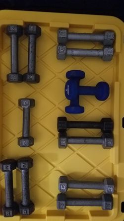 Dumbbells $1.75 per pound