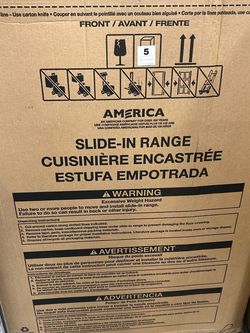 Whirlpool 30” Slide-In Electric Range