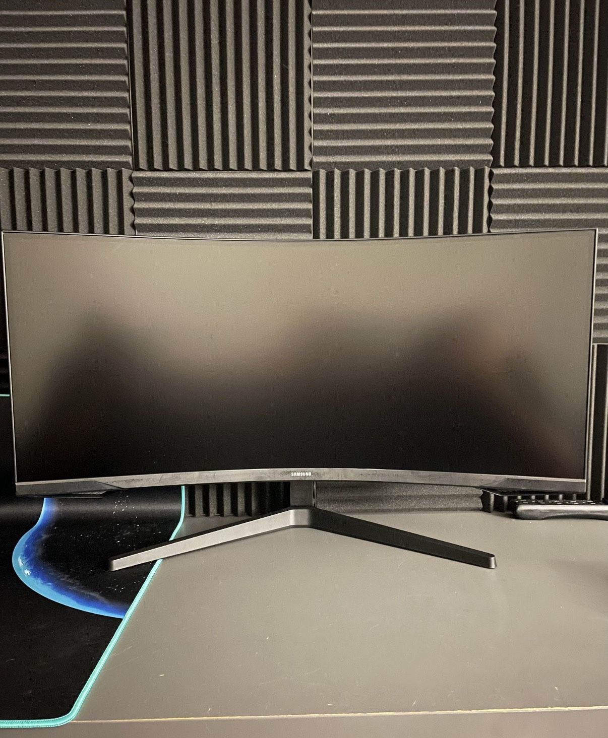 Gaming Monitor Samsung Odyssey G55T WQHD 165Hz 34” 1ms HDR Curved