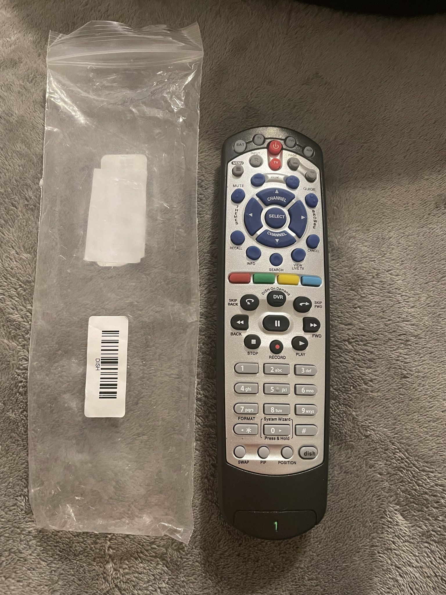 NEW! Dish Network 20.1 IR Remote Control TV1