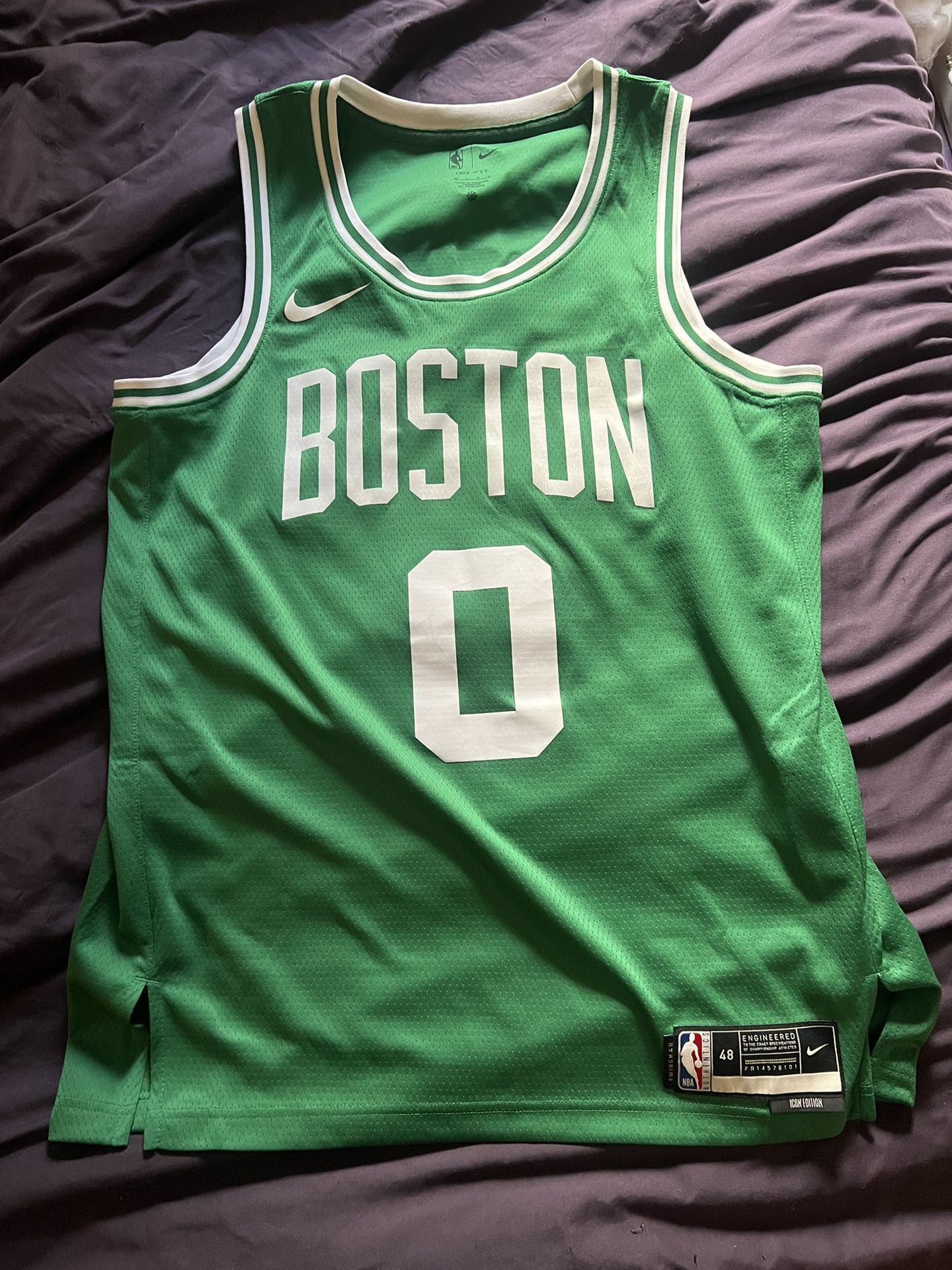2024 Jayson Tatum Official NBA Finals Jersey