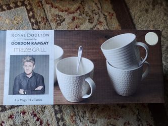 New Gordon Ramsay Mugs Set 