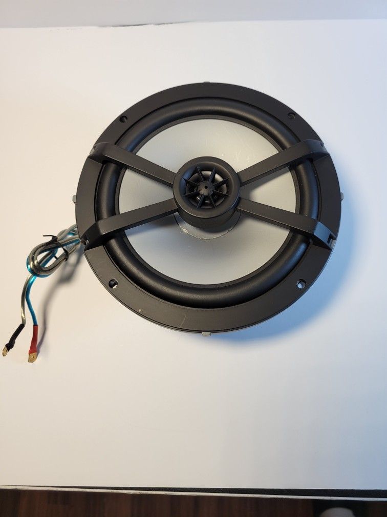 KICKER KM61 -- 6.5in. Coaxial Marine Speaker - 1 Speaker - 41bkm614