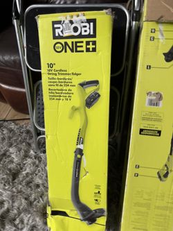 10" 18V Cordless String Garden Trimmer/Edger
