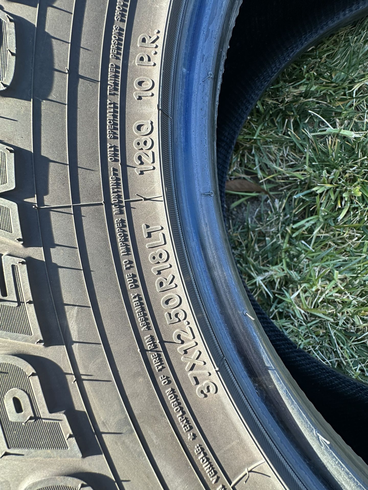 37 X 12.5 X R18 LT, Load Range E, Toyo Open Country A/T Tires (4) $400