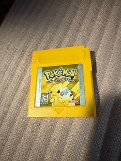 Pokémon Yellow Special Pikachu Edition Game Boy Cartridge