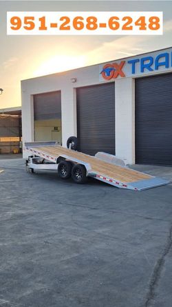 Nordtek Tilt Trailer Aluminum 7x22 TDM 14K GVWR