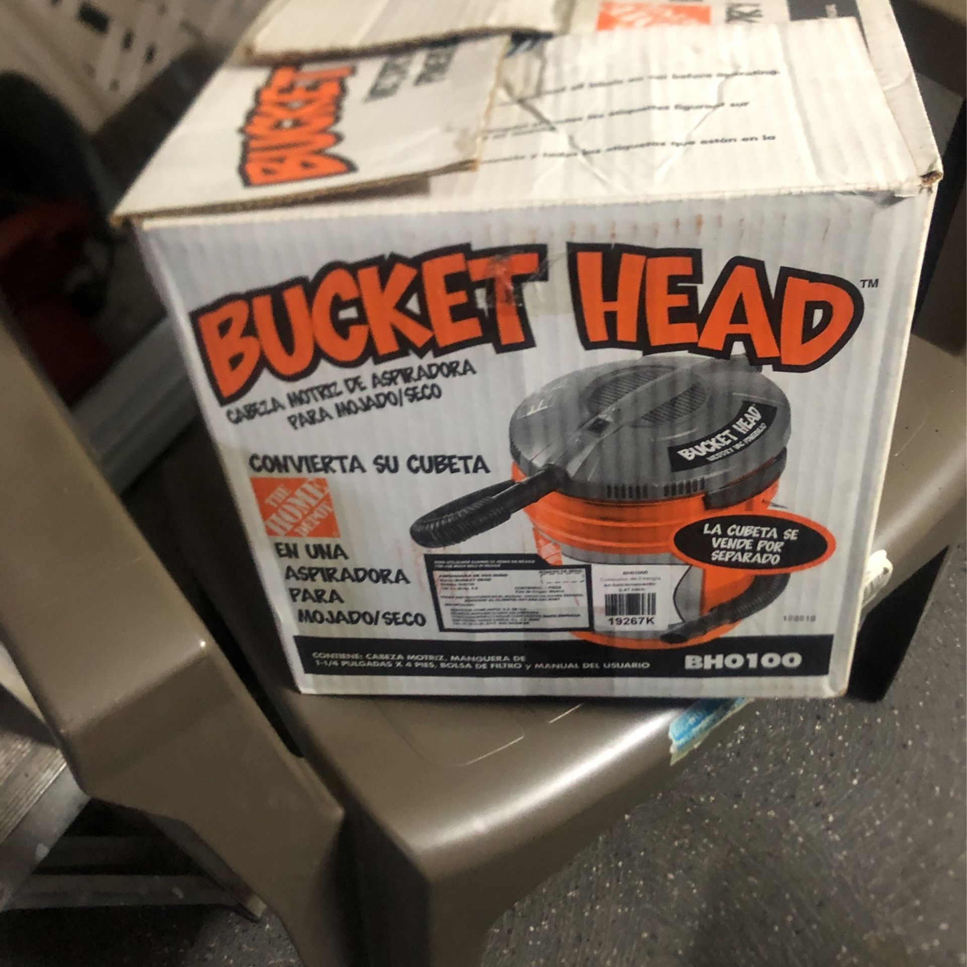 BUCKET HEAD VAC