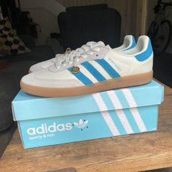 Adidas Samba Wales Bonner Cream Blue 