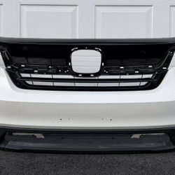 WHITE HONDA PILOT FRONT BUMPER 2019 2020 2021 2022