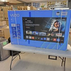 VIZIO 65 INCH UHD TV'S IN STOCK MANY AVAILABLE W/WARRANTY - BLUETOOTH VOICE SEAERCH- PAYMENT PLANS