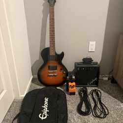 Epiphone Les Paul Special-II E1 Electric Guitar and Guitar Stand