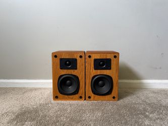 Acoustics 500 2 Way Home Bookshelf Vintage Speakers