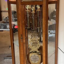 HOWARD MILLER MAJESTIC CURIO GRANDFATHER CLOCK (Install/Deliv/Training)