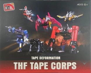 Collectables & Toys "Transformers Cassettes" - "THF Tape Corps"  &  KFC CST-002: "Haymaker" (NIB)