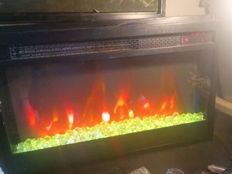 Electric fireplace heater