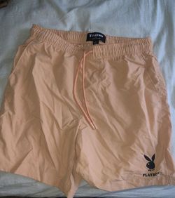 Orange Playboy Shorts Small