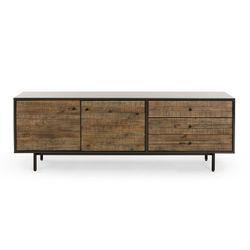 Contemporary Media Console Sideboard Cabinet