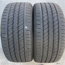 2 Continental Tires 255/45/19
