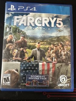 Farcry 5 And Star Wars Battlefront 2 PS4
