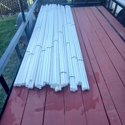 (NEW) 3/4" X 10' Pvc Pipe.  $4 ea ( 80 Pieces Available).