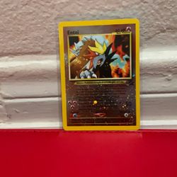 Entei Promo Holo Vintage Pokemon Card
