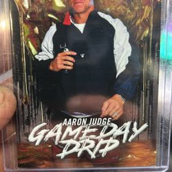 Aaron Judge 2026 Topps celebrations SERIES 1 Game-Day Drip (Black 08/10)