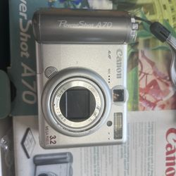 Canon Powershot a70 Digital Camera