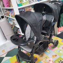 Sit N Stand Double Stroller 