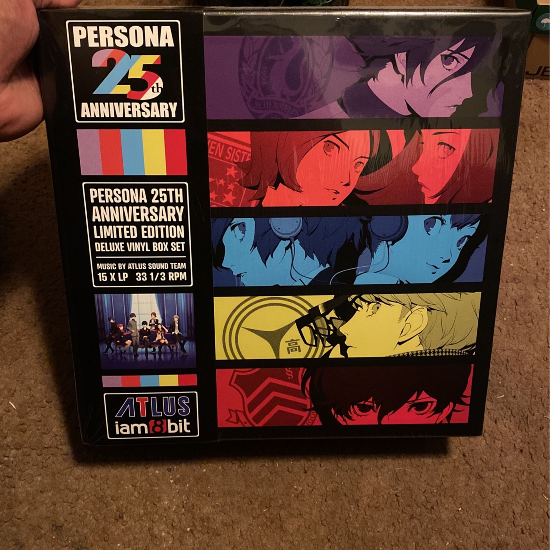 PERSONA 5 - 25TH ANNIVERSARY LIMITED DELUXE VINYL BOX for