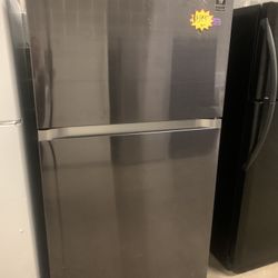 New Scratch And Dent Samsung 33”top Freezer Fridge Stainless Steel 6 Months Warranty 