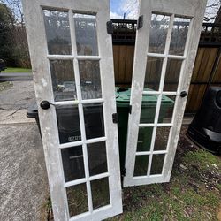 French solid doors