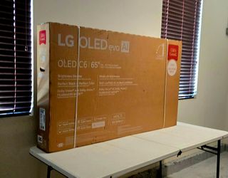 New 65 Inch LG Oled LG C6 Smart TV 4K UHD with 165 Hz refresh rate. Brand new in the box.