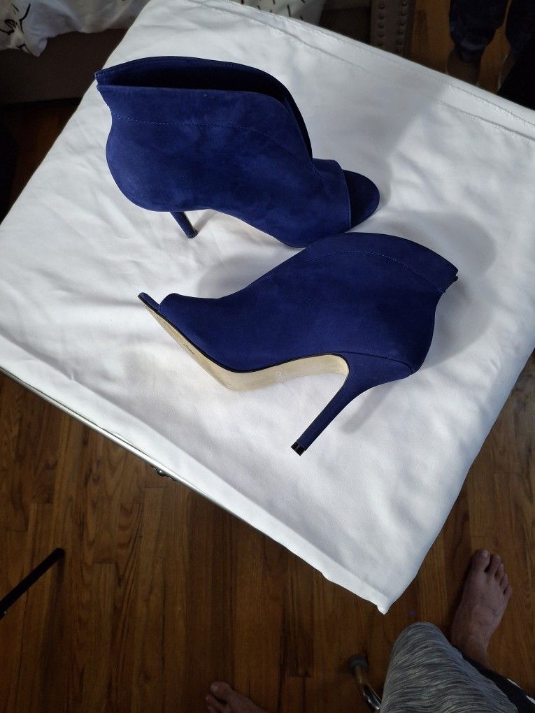 Women's Chic Slingback Peep Toe Stiletto High Heel Sandals Ankle Boots Cutout Party Office Shoe 