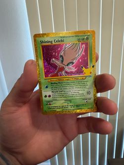 Shining celebi 30th anniversary (FIRM)